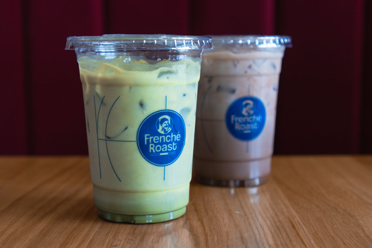 French Roast Cafe - matcha latte