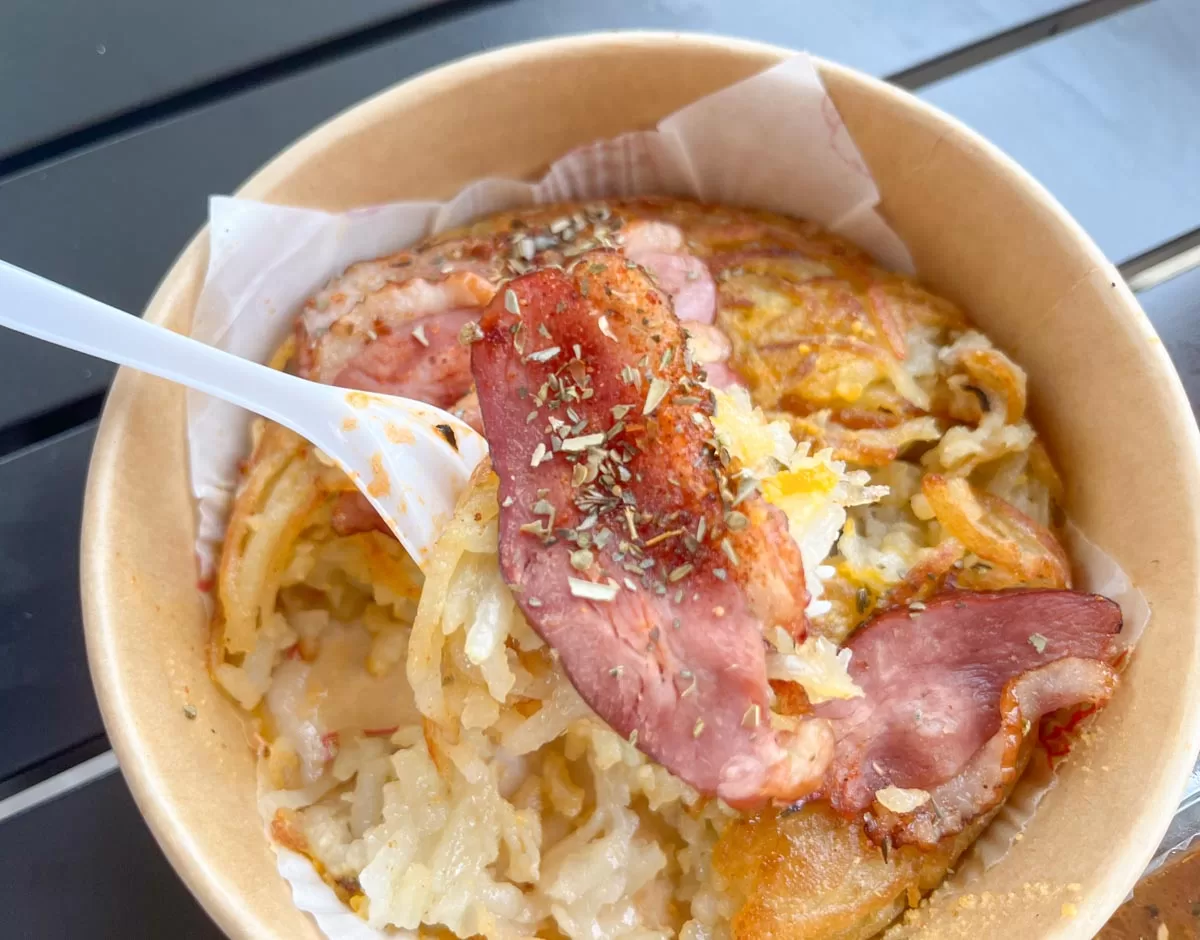 street eats under the stars - rosti