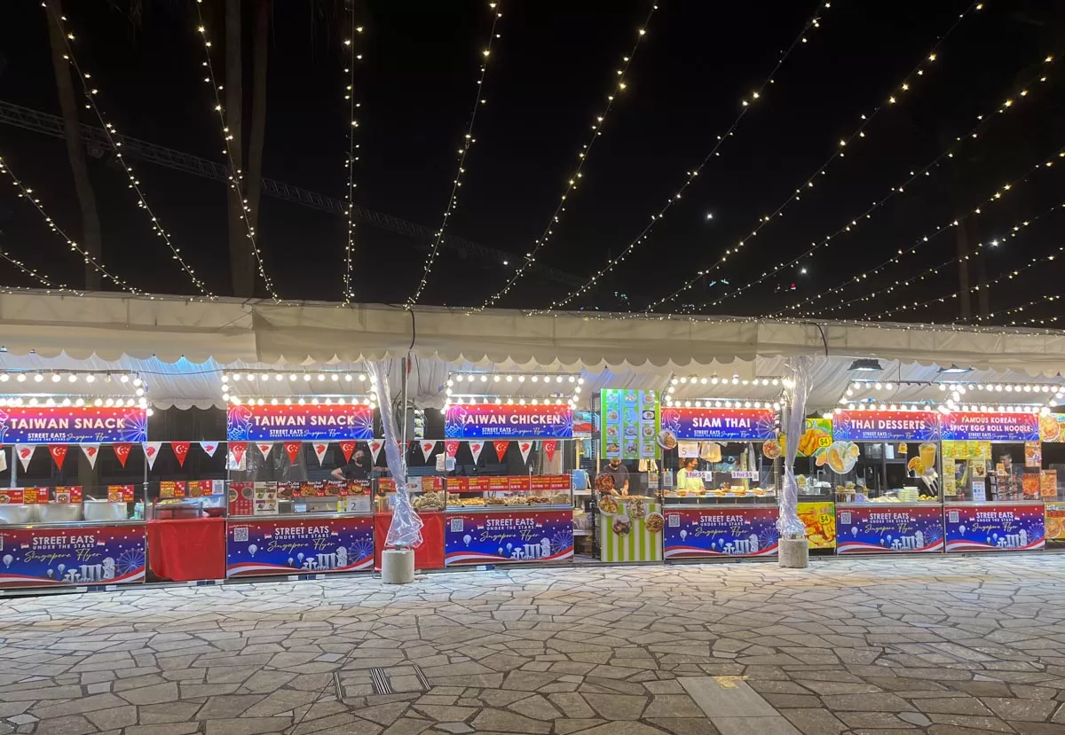 street eats under the stars