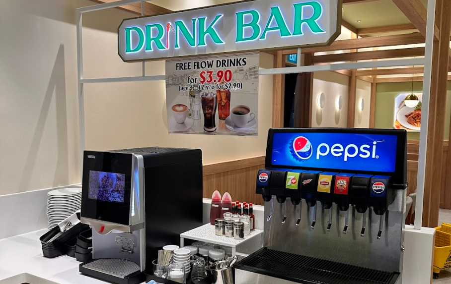 Milan Cafeteria - drink station