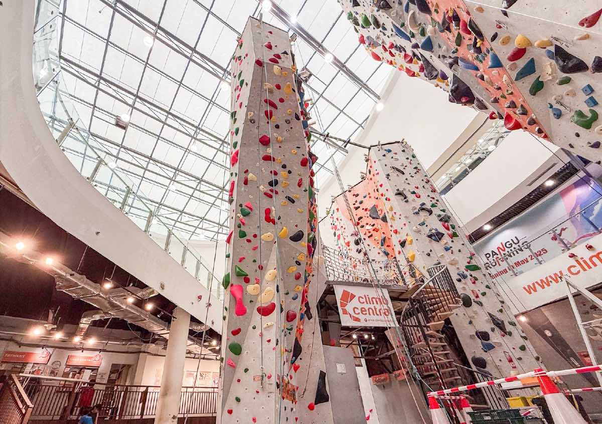 Rock climbing gyms Singapore - Climb Central