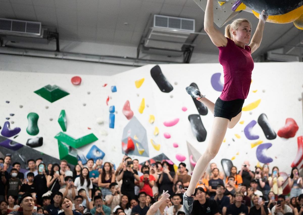 Rock climbing gyms Singapore - boulder+