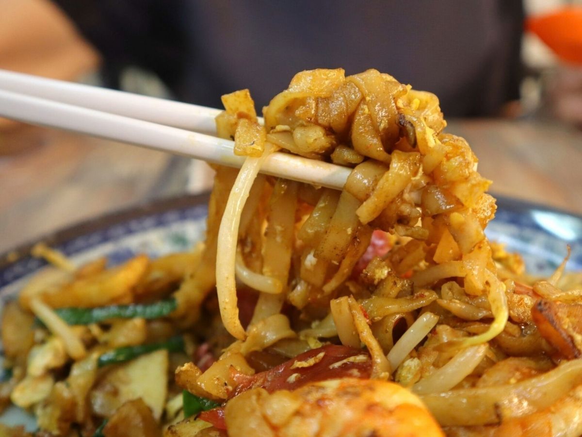 Traditional Penang Food - fried kway teow
