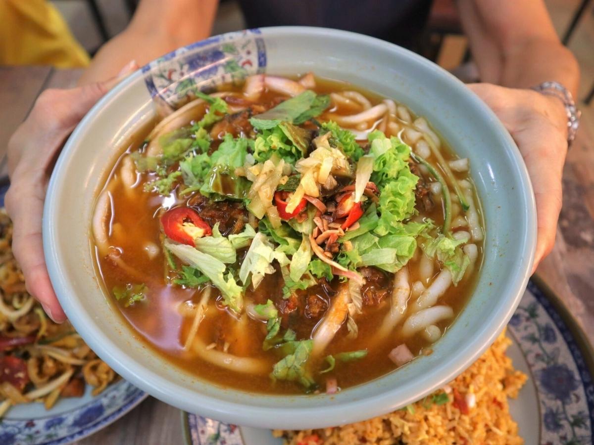 Traditional Penang Food - assam laksa