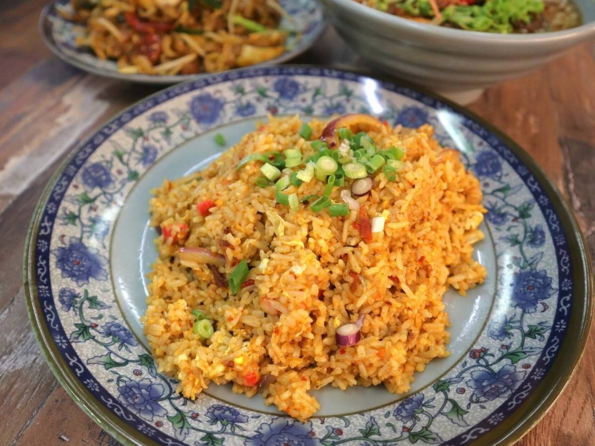 Traditional Penang Food - nyonya fried rice