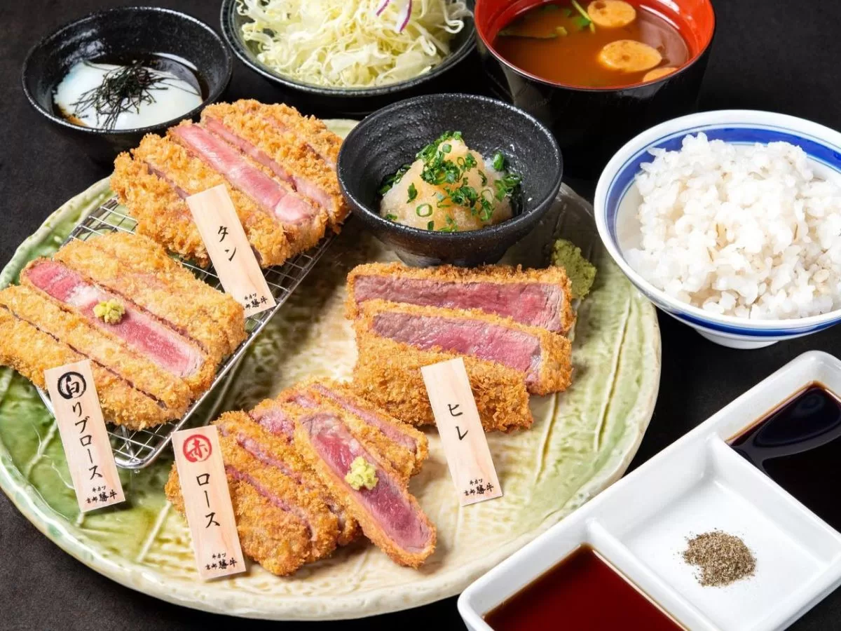 Gyukatsu Kyoto Katsugyu - Set Meal Gyukatsu Kyoto Katsugyu - Set Meal