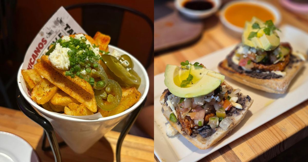 best mexican restaurants - mami's tamales el diablo fries & molletes