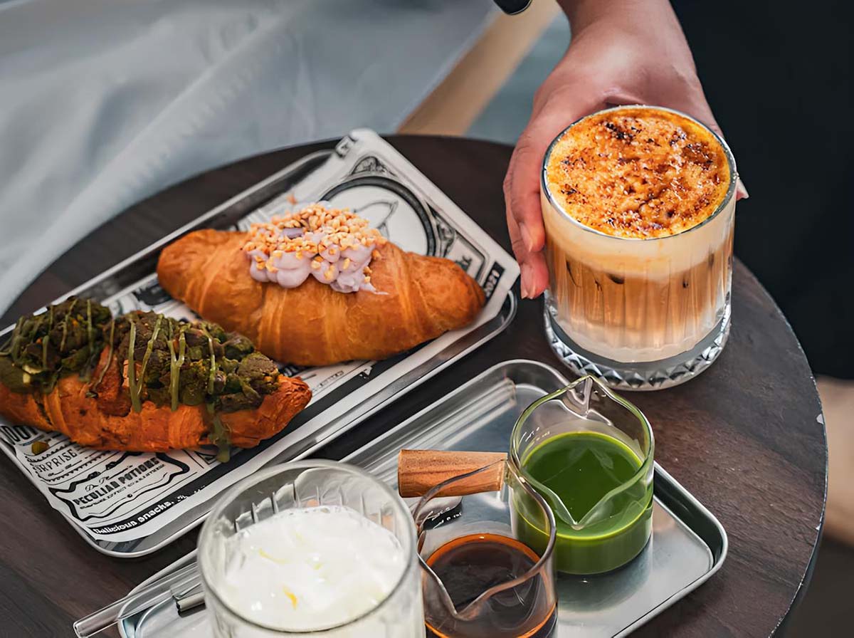 The Blue Door Coffee House - Croissants