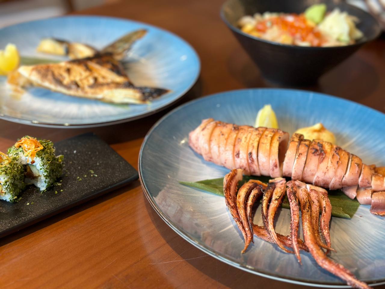 Jiro - squid and other dishes