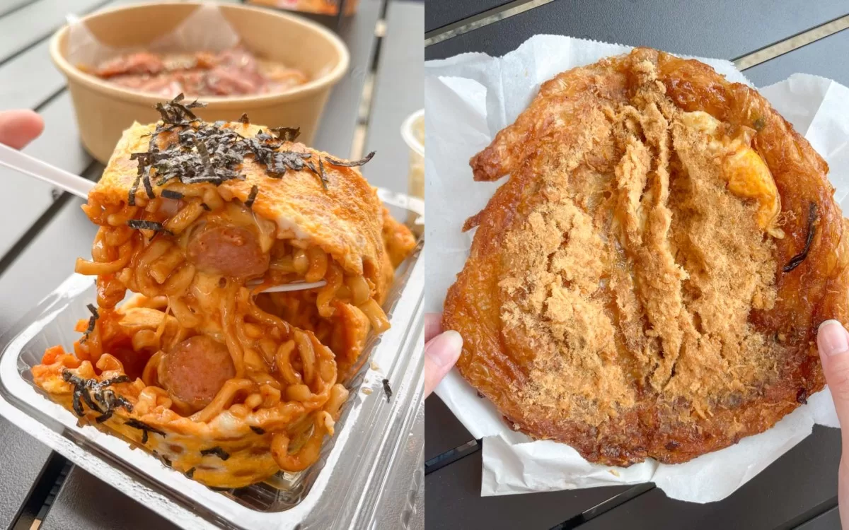 street eats under the stars - taiwan snacks