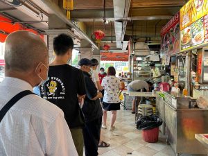 Swee Guan Hokkien Mee - queue