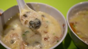Botak Cantonese Porridge century egg