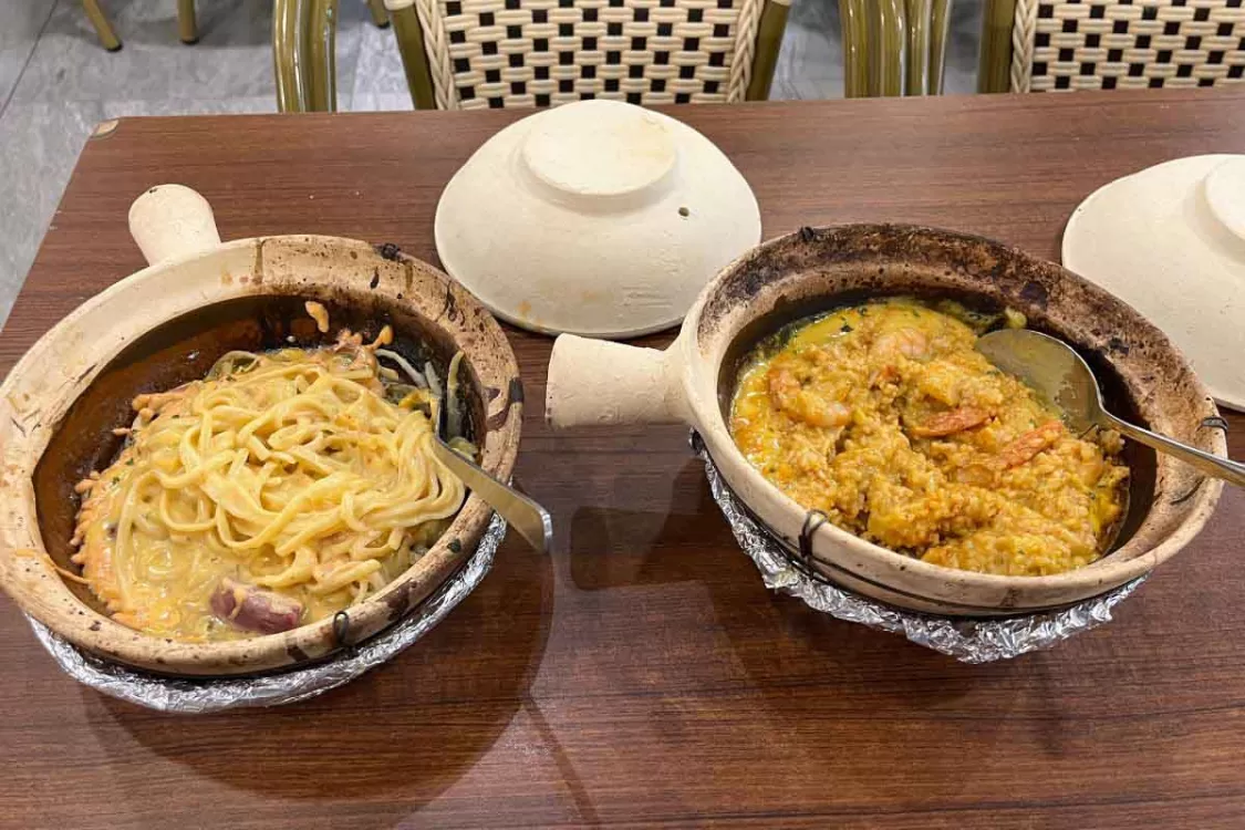 Super Cheesy Western Claypot Pasta - Claypot Pasta and Claypot Rice