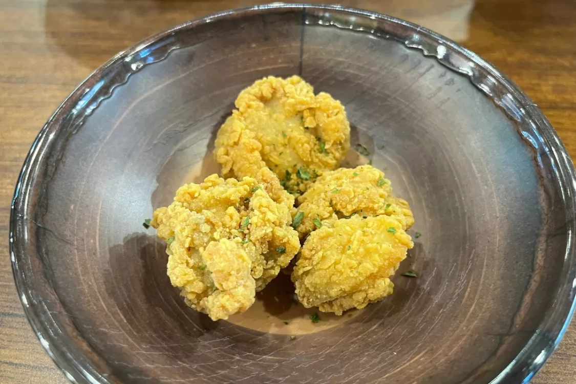 Super Cheesy Western Claypot Pasta - Chicken Karaage