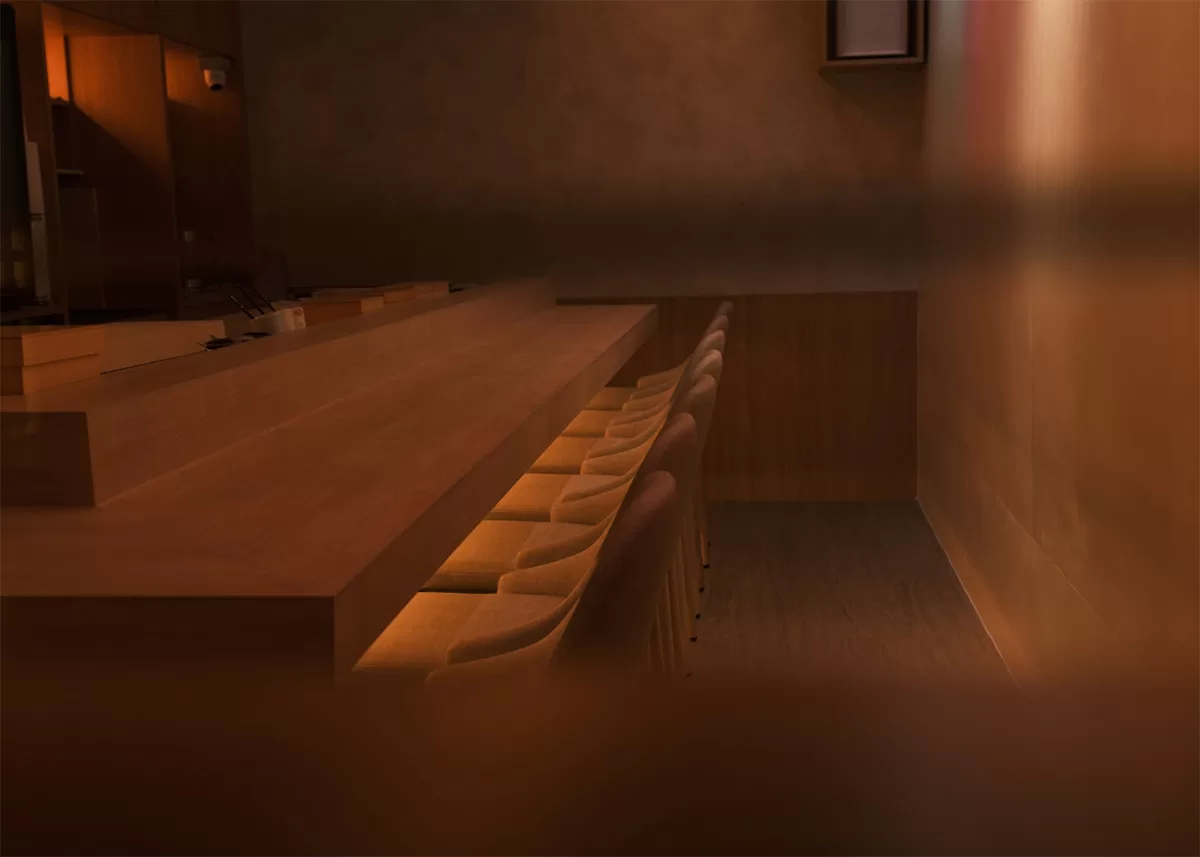 omakase - sushi masa seating