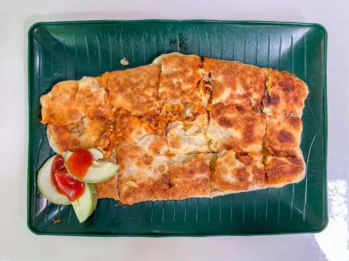 crispy roti prata - murtabak