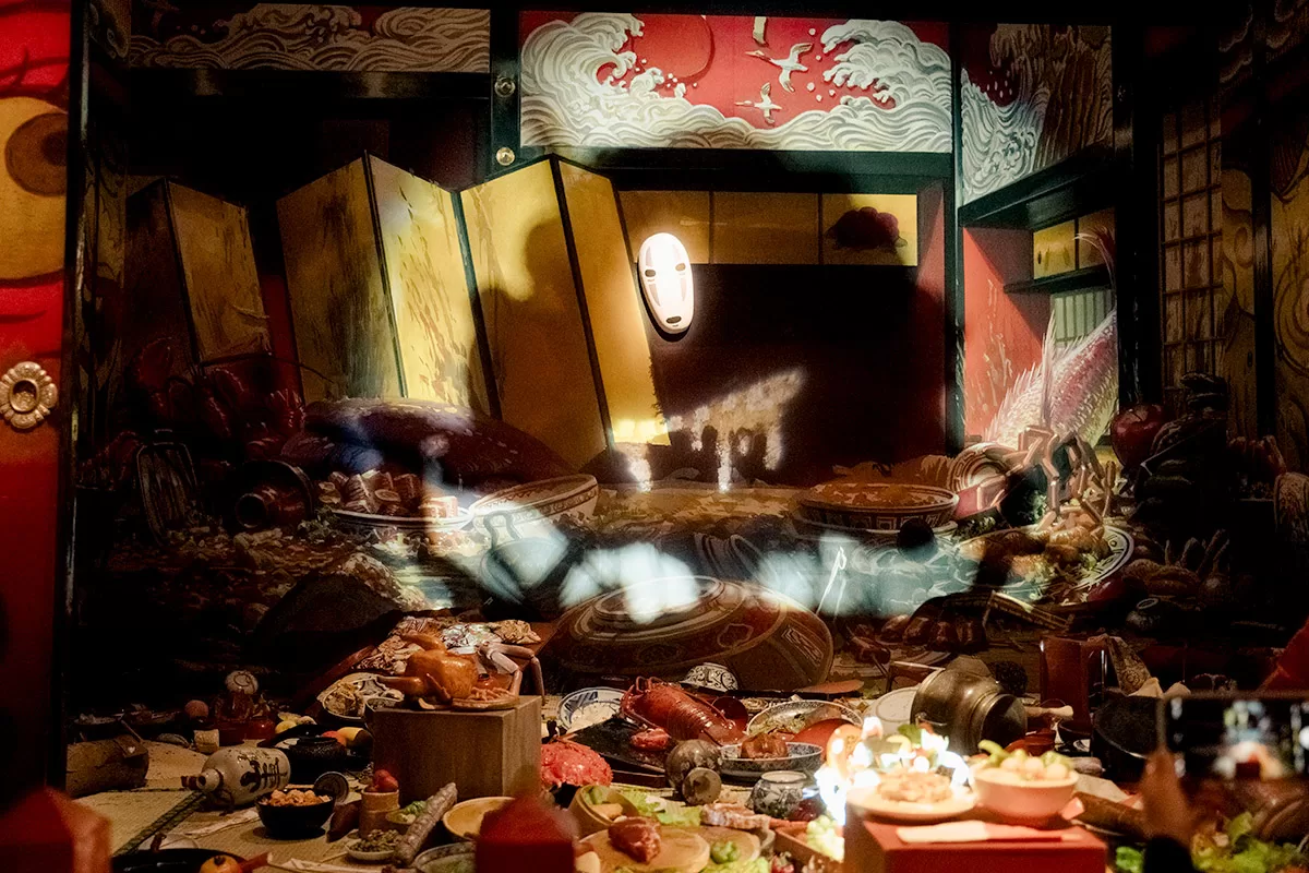 Spirited Away installation