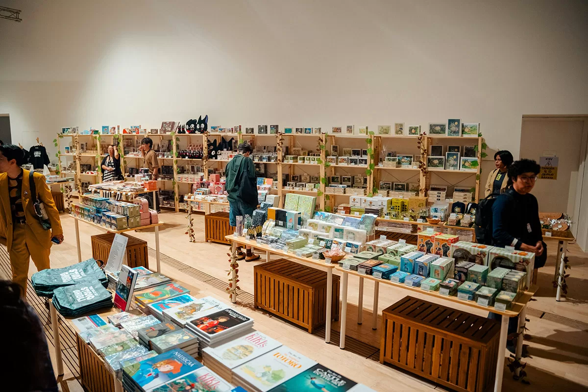 Studio Ghibli exhibition retail store at level 3