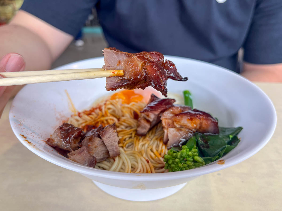 lye bo - char siew closeup