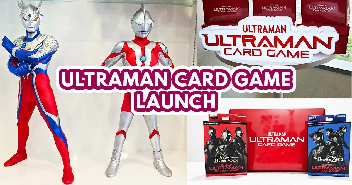 Ultraman Card Game launch - featured image