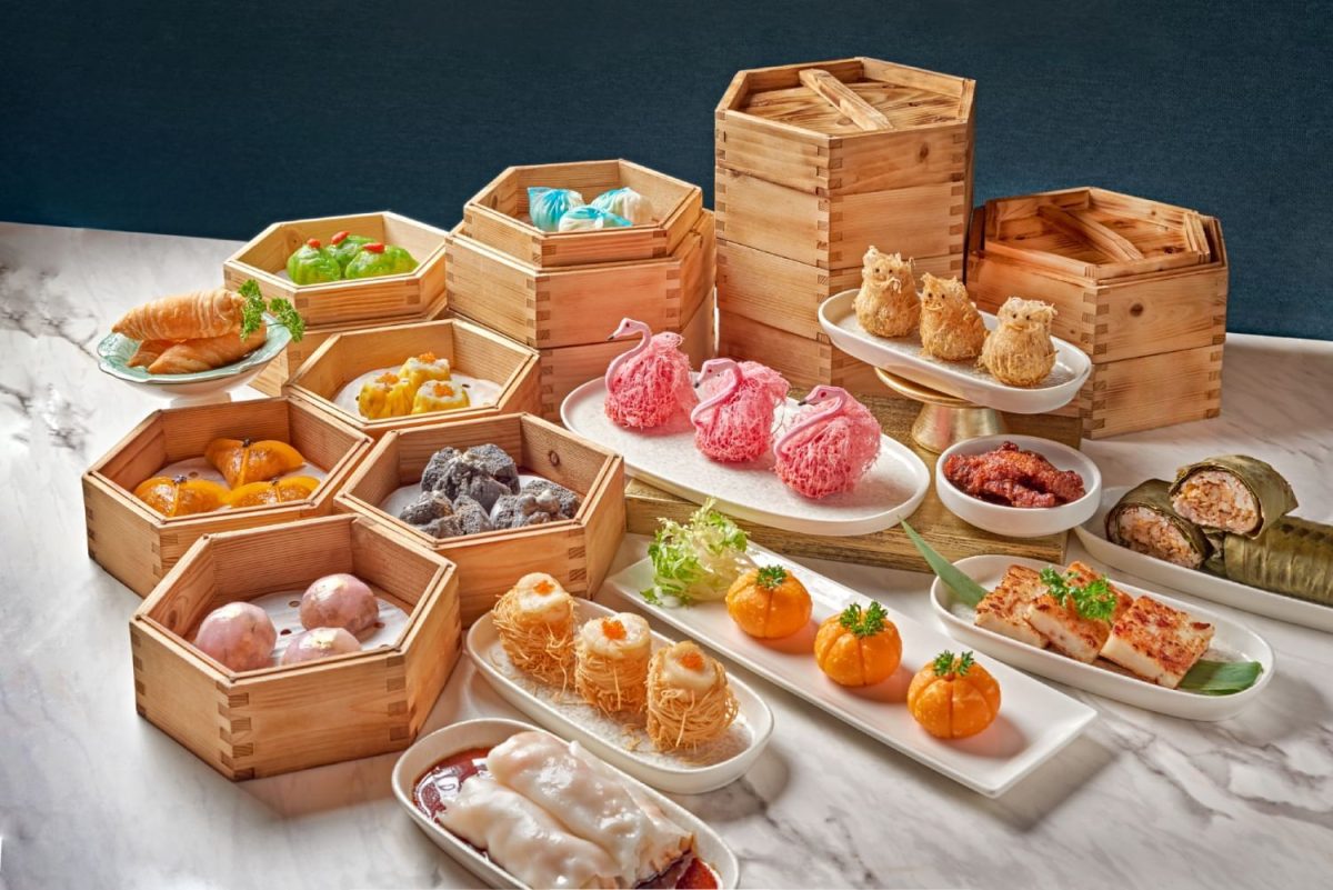 dim sum buffets - ya ge overview shot