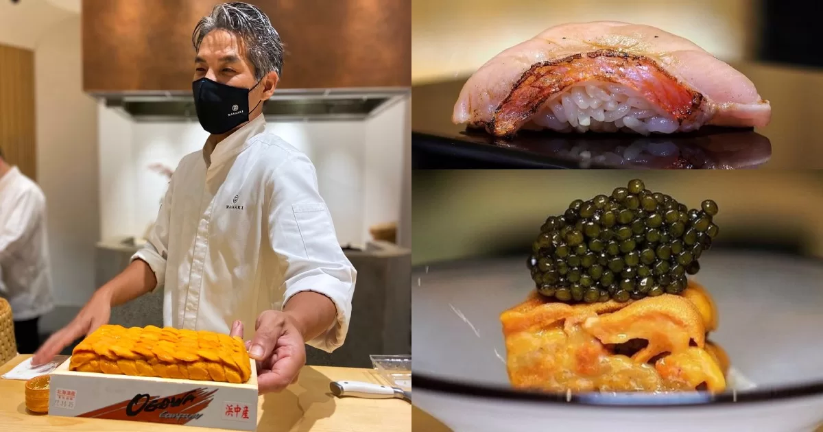 Omakase Spots - Masaaki menu