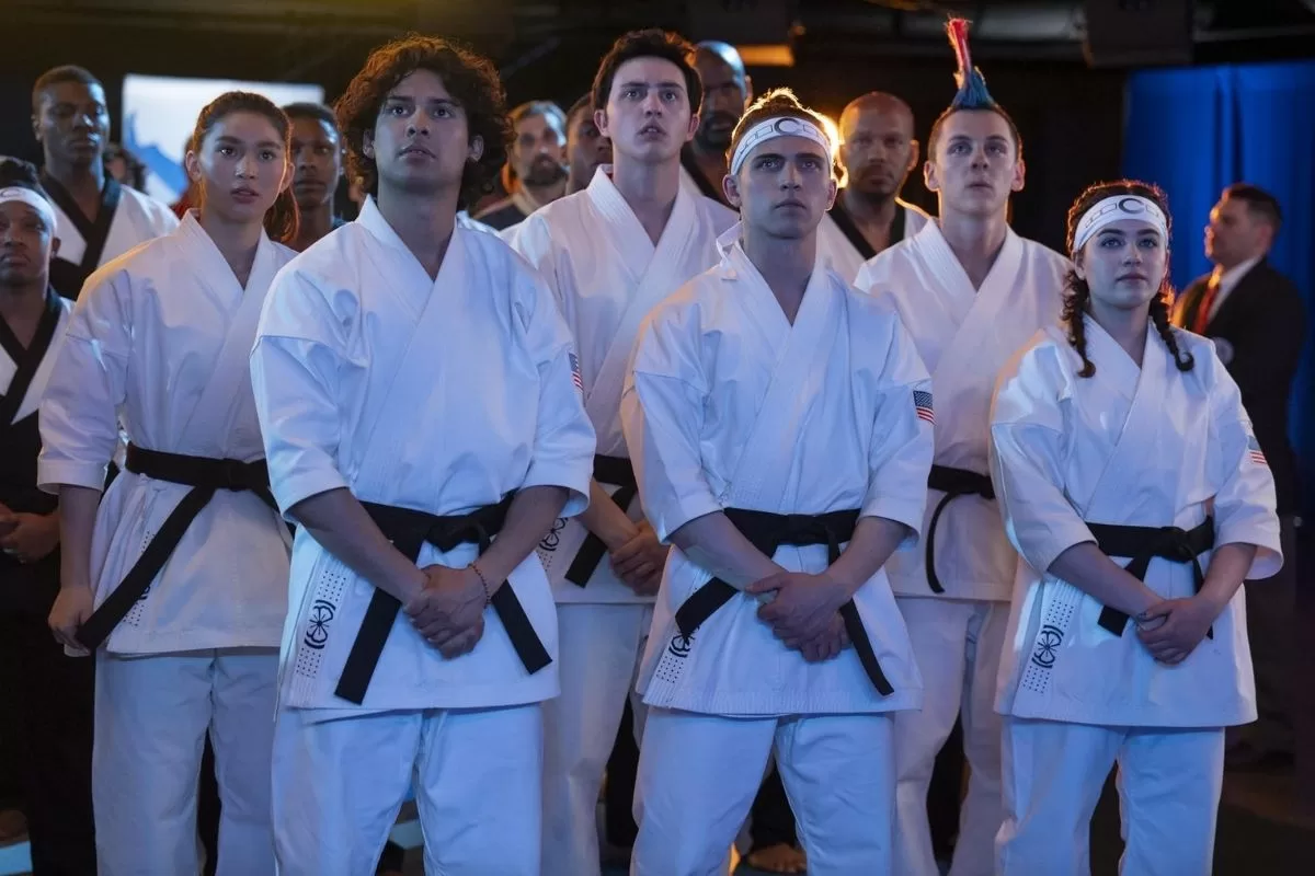 Highly-anticipated releases - scene still from Cobra Kai season 6, part 2 Highly-anticipated releases - scene still from Cobra Kai season 6, part 2