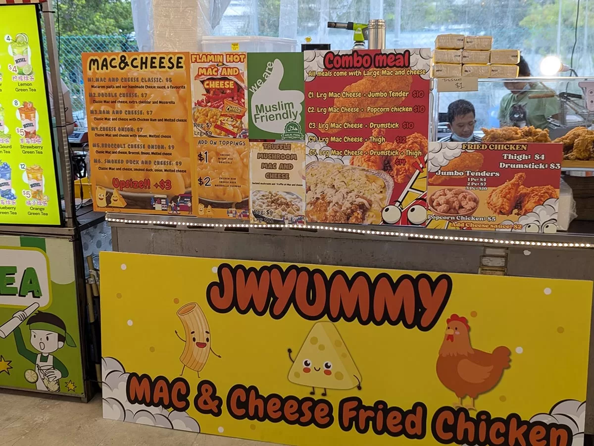 Punggol Big Fair mac and cheese Punggol Big Fair - mac and cheese
