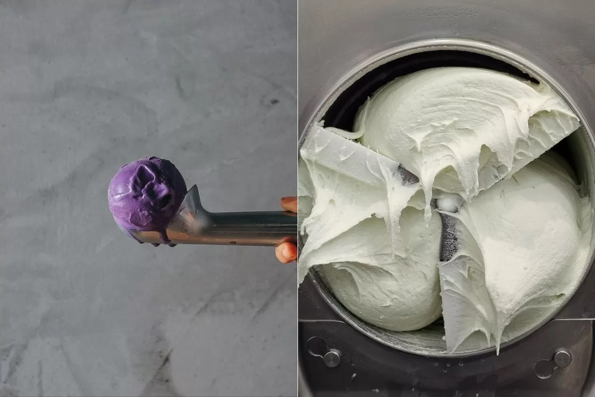 Burnt Cones - Ube and White Grape