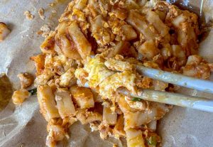 long kee carrot cake - carrot cake scrambled egg