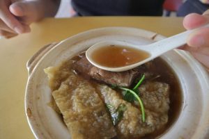 tea inn bak kut teh - herbal broth