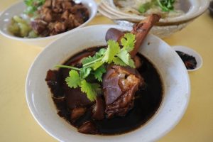 tea inn bak kut teh - pork trotters