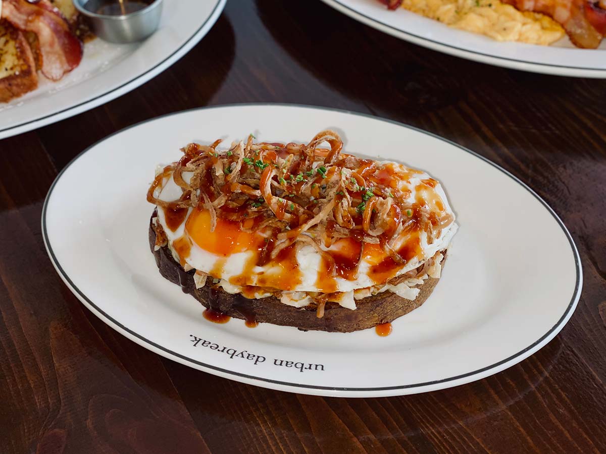 Urban Daybreak - Pulled Pork Tartine