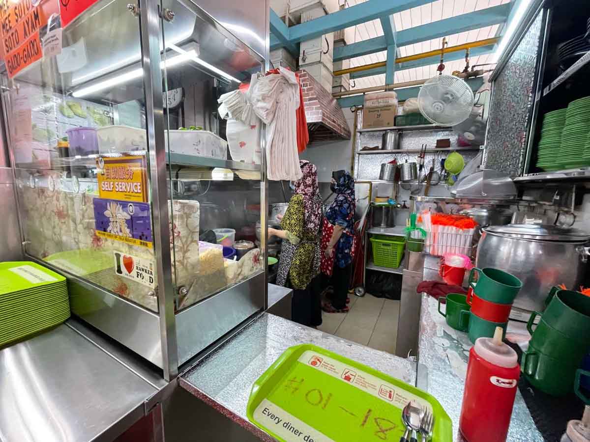 warong H.J. Sukarjo - stall staff