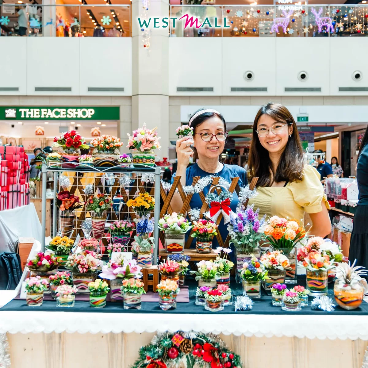 West Mall xmas market