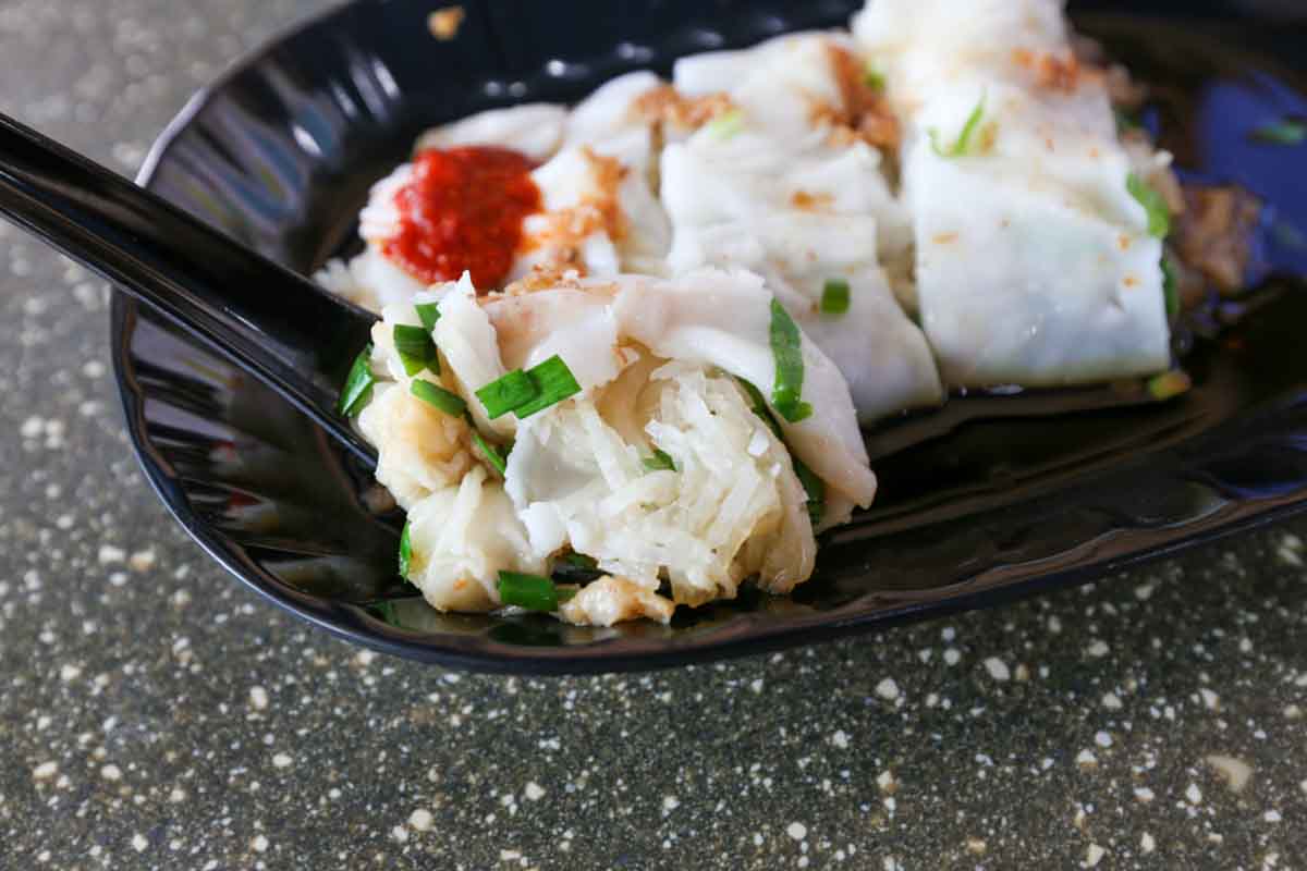 yong huat delights - chee cheong fun mangkuang closeup 