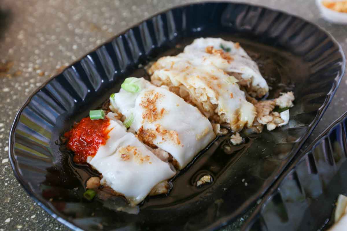 yong huat delights - chee cheong fun 
