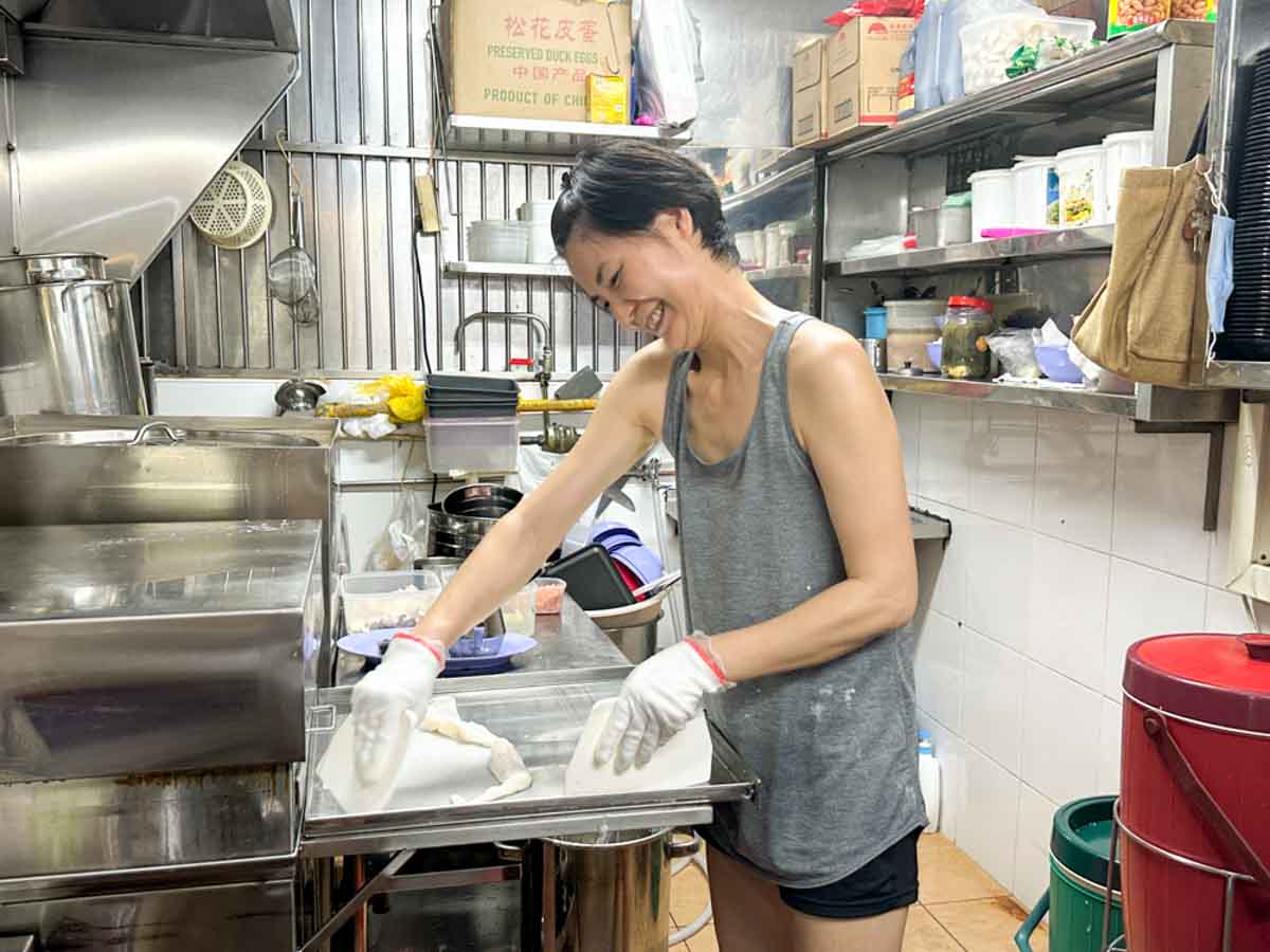 yong huat delights - owning smiling