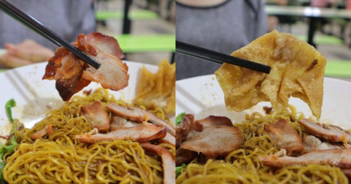 hk wanton mee - condiments