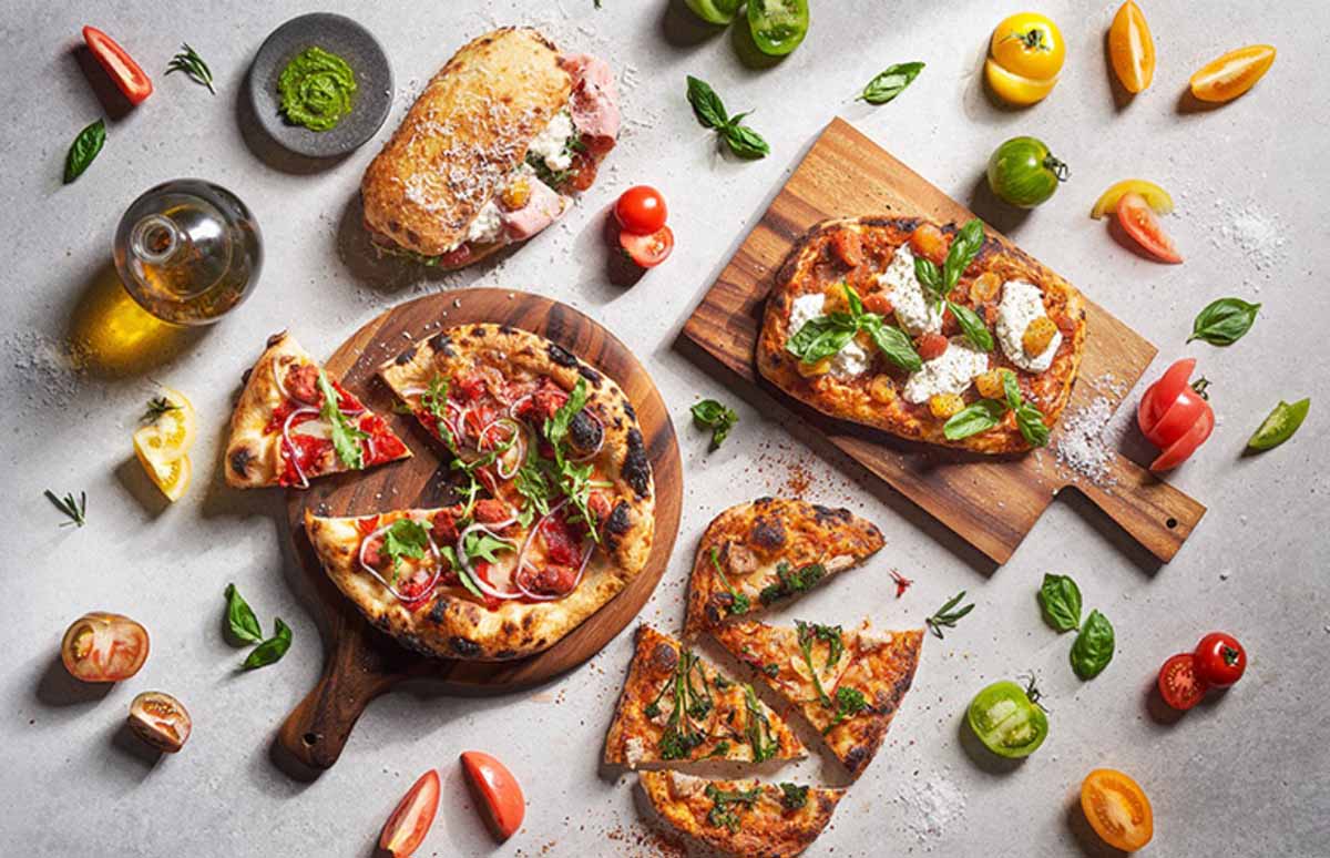 italian restaurants - luce buffet spread