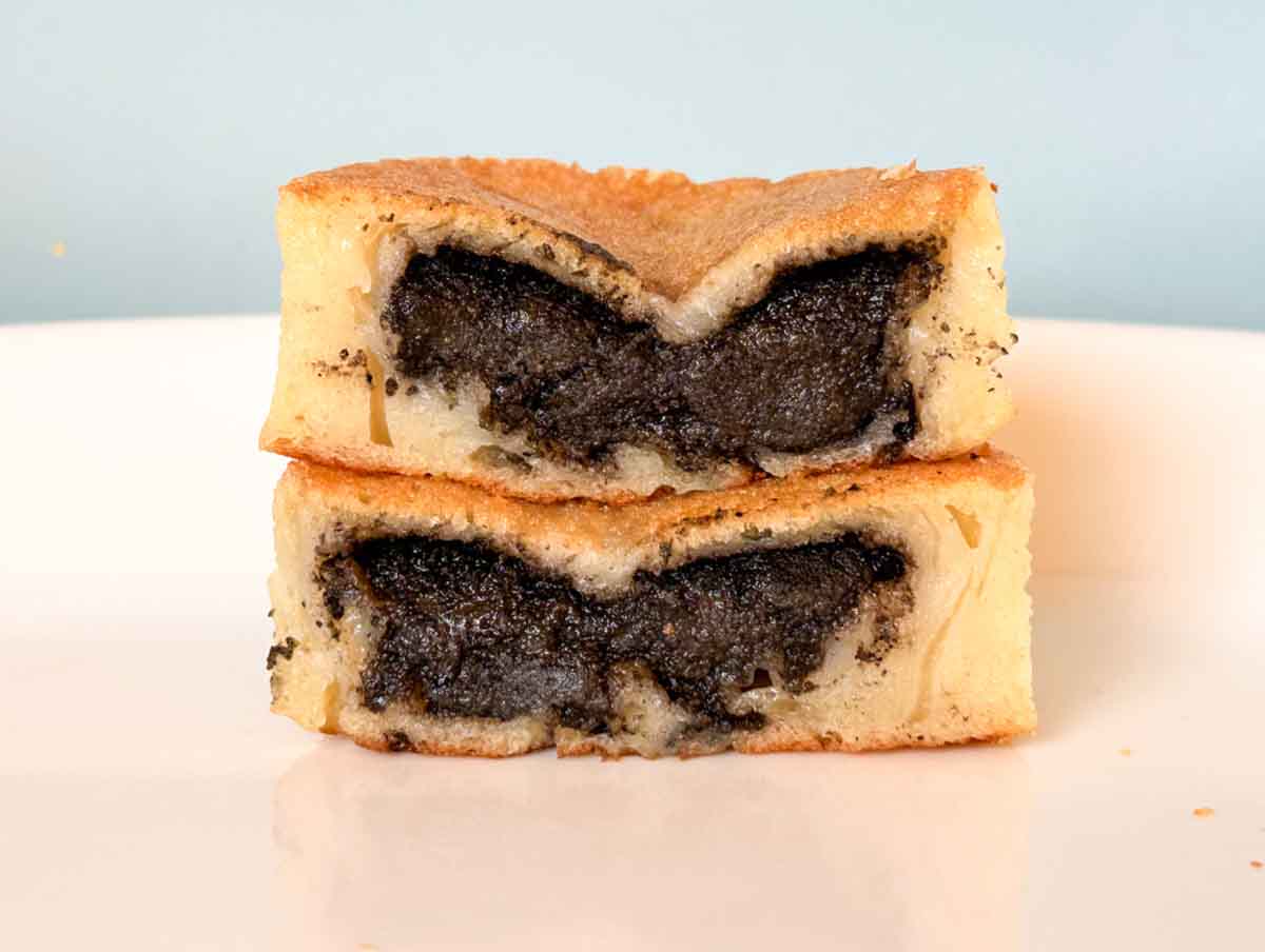 tangln halt original peanut pancake - black sesame