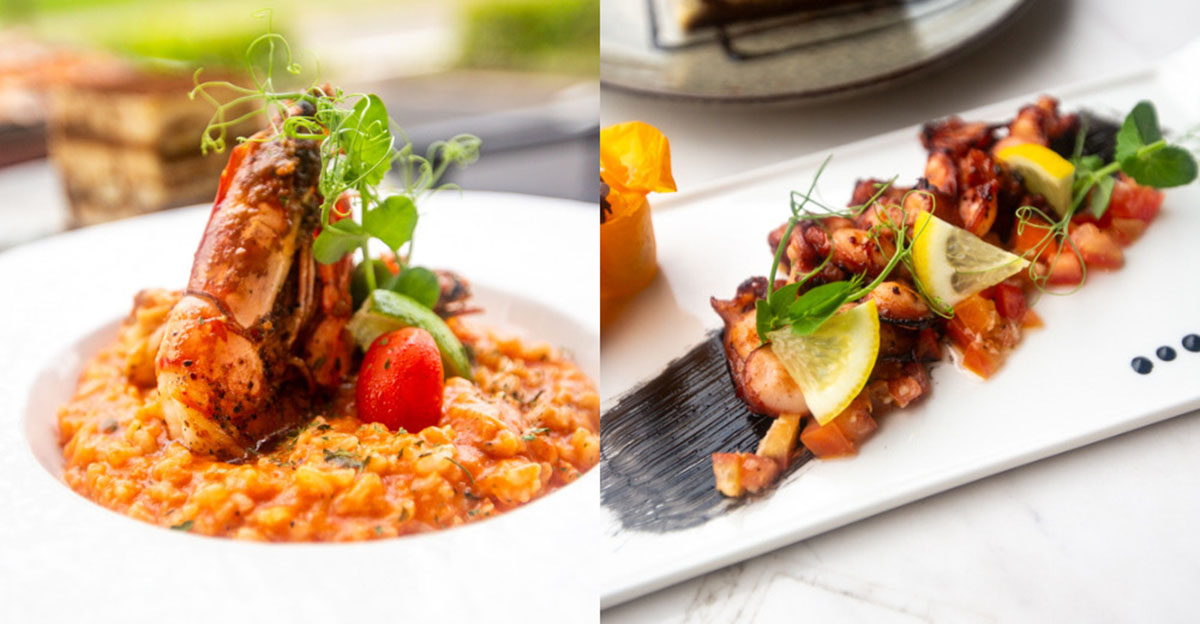 italian restaurants - trovato dishes