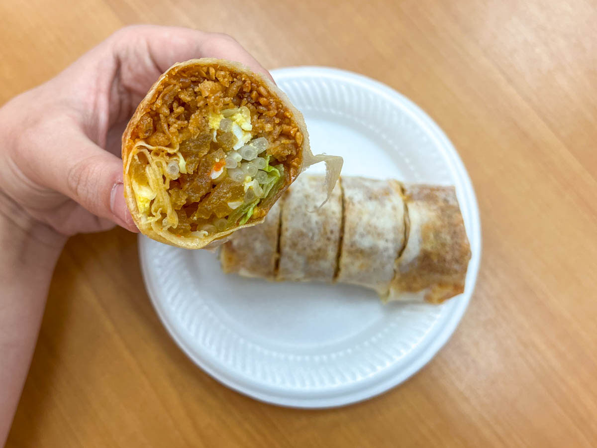 chinatown complex - popiah closeup