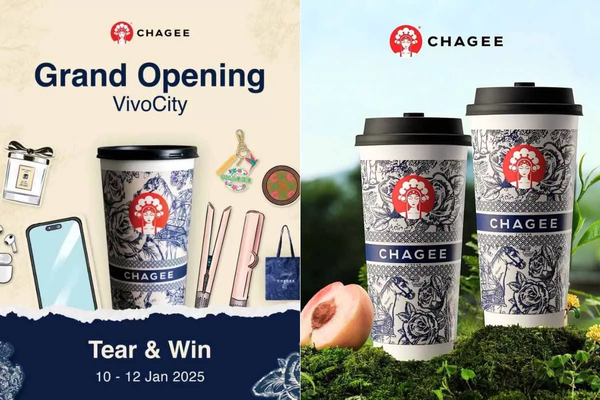Chagee minnie vivocity - tear & win poster, drinks Chagee minnie vivocity - tear & win poster, drinks