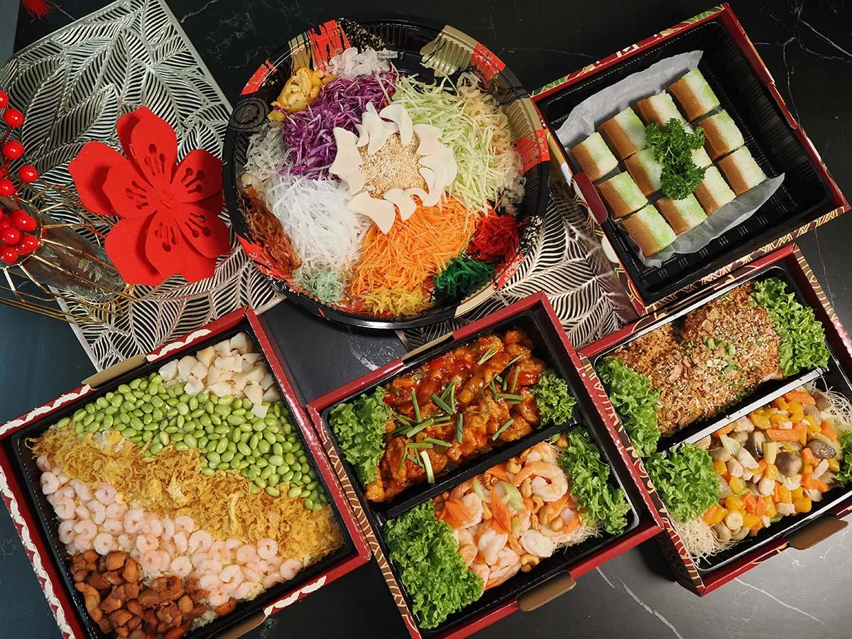 gourmetz chinese new year - flatlay