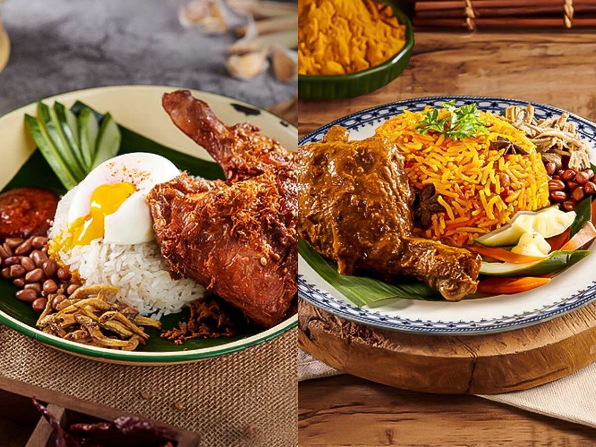 Oriental Kopi - Nasi lemak & briyani rendang