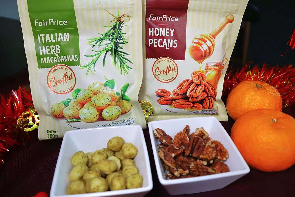 fairprice snacks - nuts