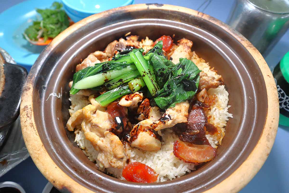 chinatown complex - lian he ben ji claypot