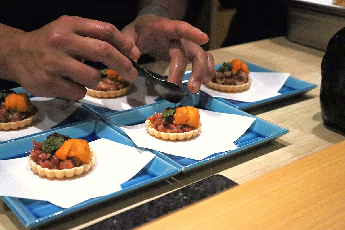 omakase - sushi masa dish
