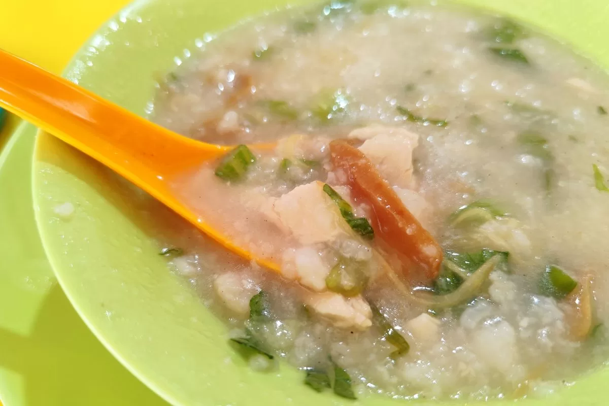 Soh Kee Cooked Food - Mixed Porridge with all ingredients Soh Kee Cooked Food - Mixed Porridge with all ingredients